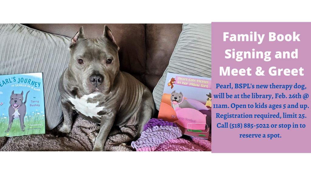 Book Signing & Meet & Greet Ballston Spa Public Library