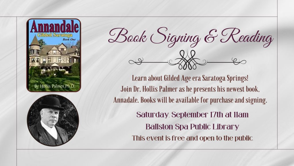 Book Signing & Reading Ballston Spa Public Library